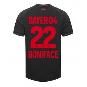 Bayer Leverkusen Victor Boniface #22 Replika Hjemmebanetrøje 2023-24 Kortærmet